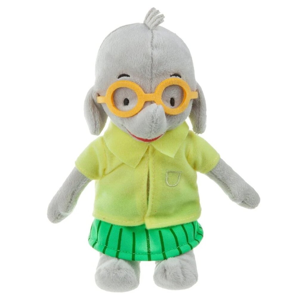 Ella the Elephant Tiki Small Plush Stuffed Animal with glasses